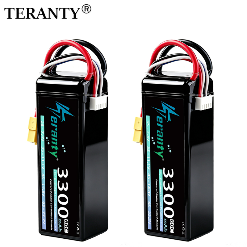 Drone Battery Plate - بطارية ليثيوم بوليمر TERANTY 4S بسعة