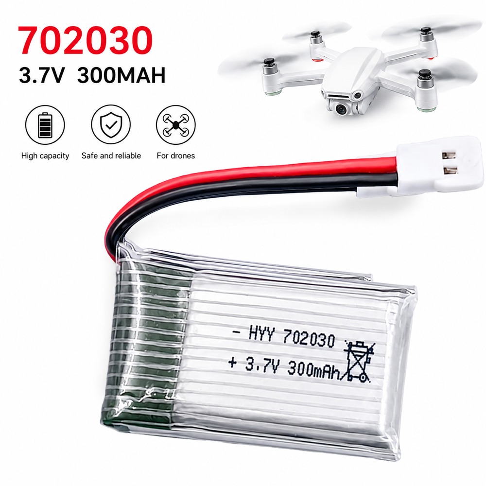 3.7 فولت 300 مللي أمبير بطارية - مراجعة Eachine Drone E010 وسعره