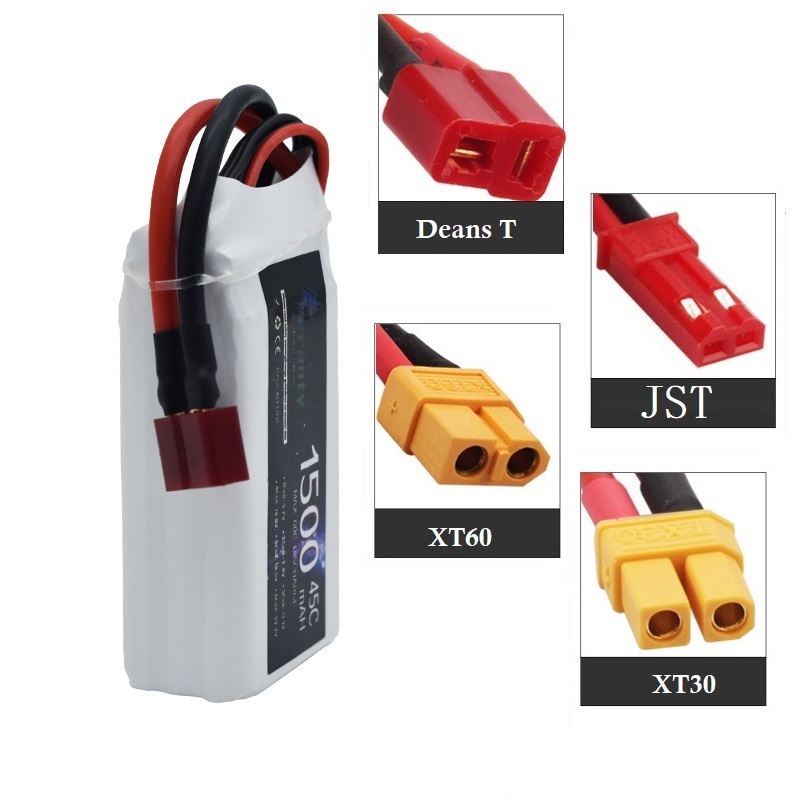3S 11.1V يبو بطارية عمداء XT60 - مراجعة Drone Battery 3S وسعره