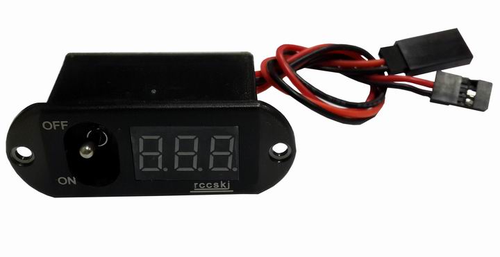 مفتاح طاقة عالي التيار من Xaer - مراجعة Drone Battery Voltage Checker وسعره